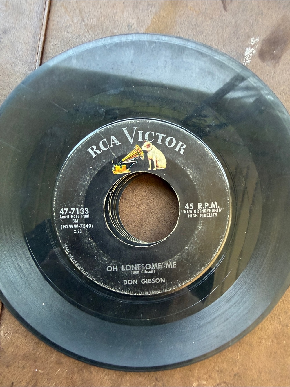 6- RCA' 45 RPM 'e Vinyl Singles